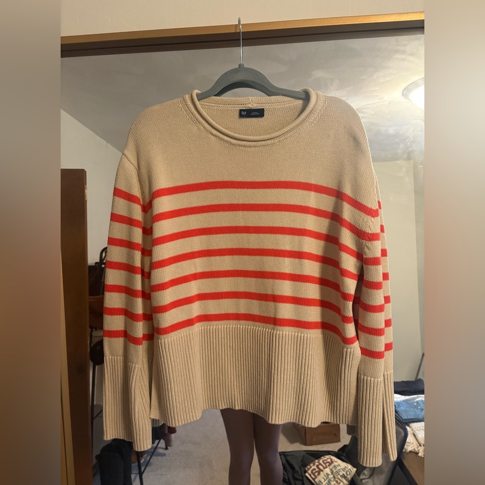 Gap Stripped Roll neck Sweater